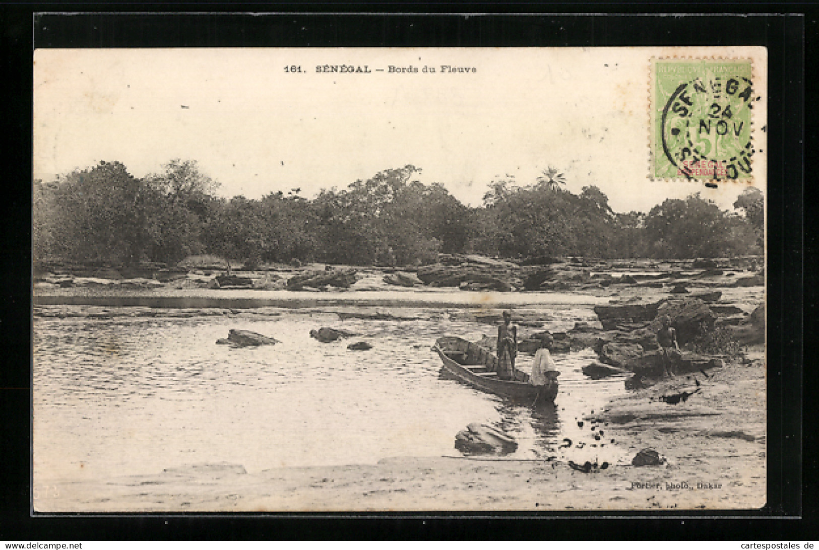 CPA Sénégal, Bords Du Fleuve  - Sénégal