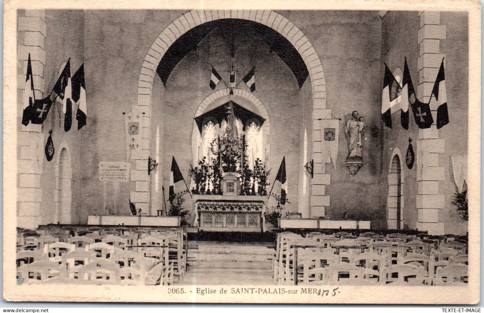 17 SAINT PALAIS SUR MER - Vue De L'interieur De L'eglise  - Other & Unclassified