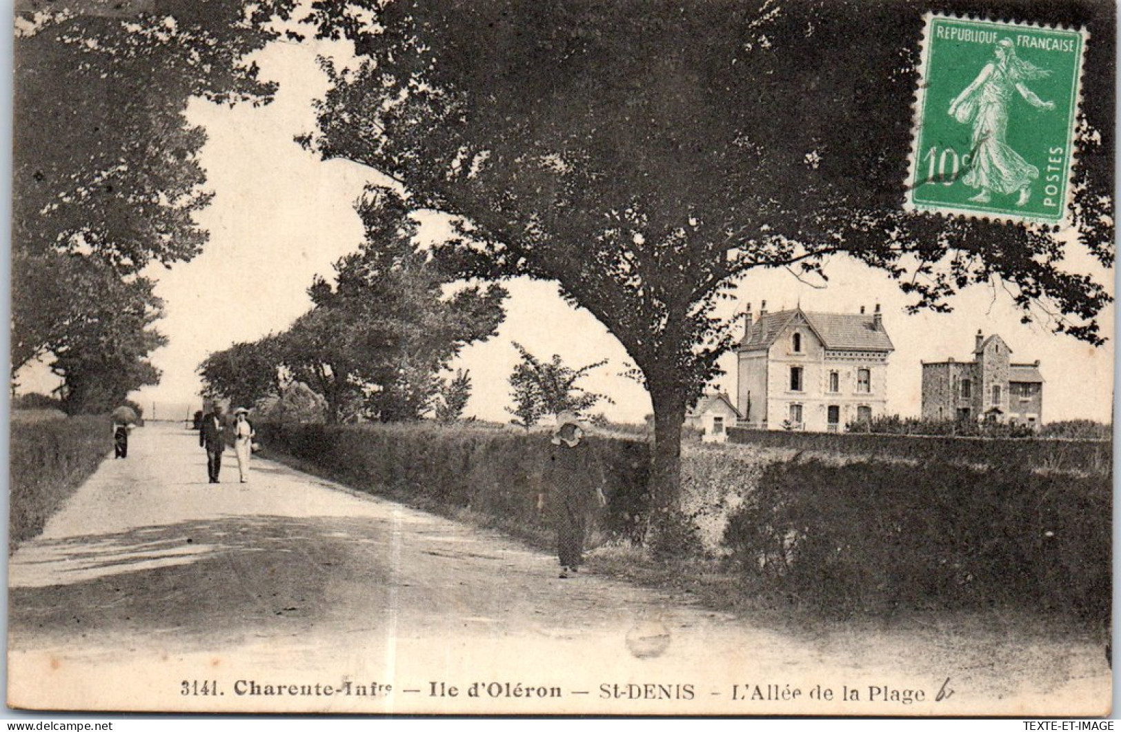 17 ILE D'OLERON - SAINT DENIS - L'allee De La Plage. - Ile D'Oléron