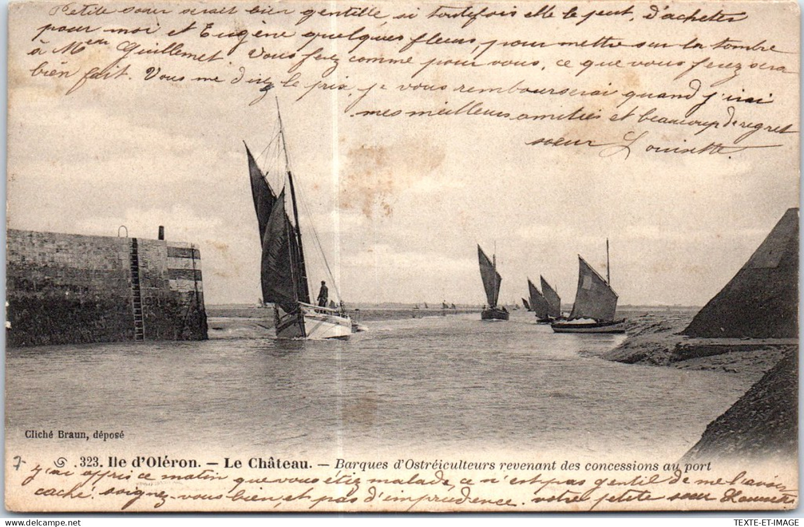17 ILE D'OLERON - LE CHATEAU- Barques D'ostreiculteurs  - Ile D'Oléron