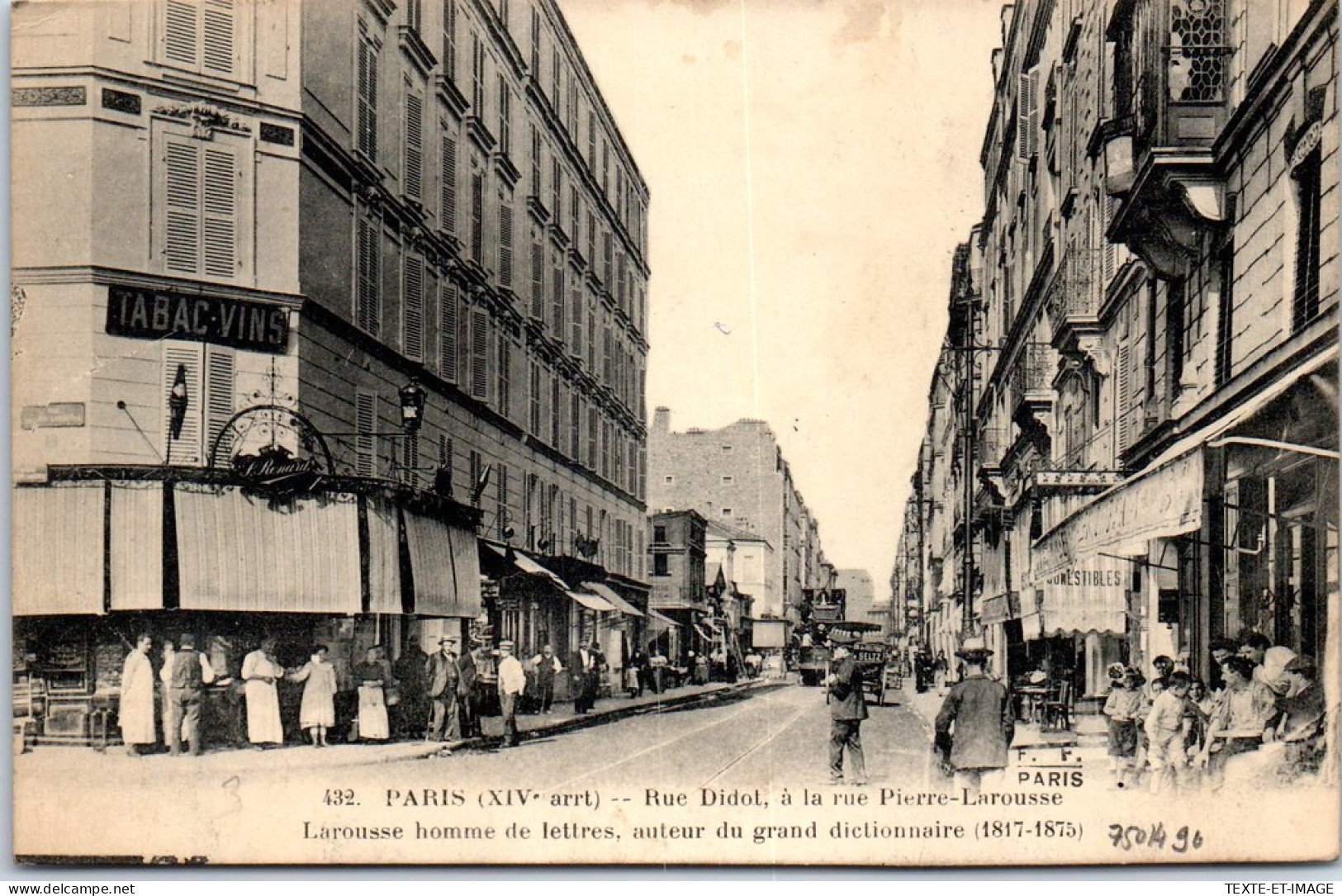75014 PARIS - Rue Didot Et Rue Pierre Larrousse  - Paris (14)