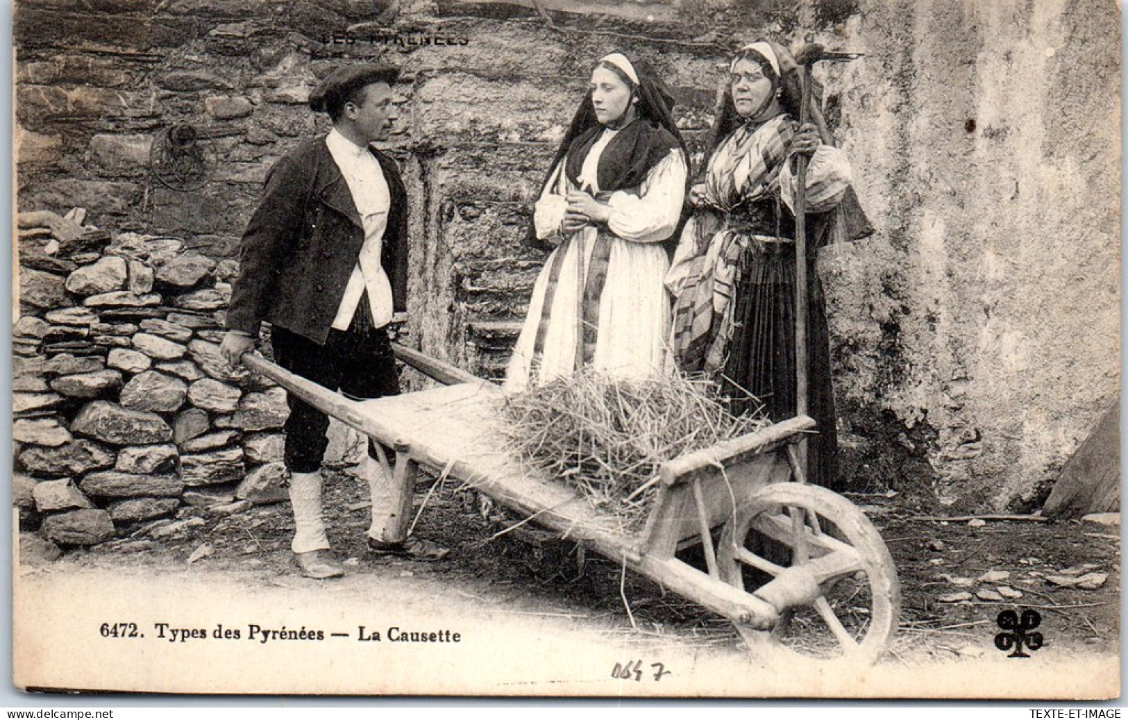 64 Types Des Pyrenees - Un Brin De Causette. - Andere & Zonder Classificatie
