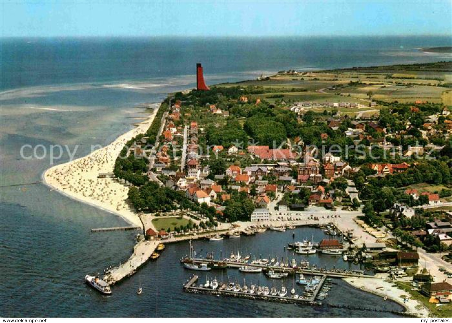 72908258 Laboe Fliegeraufnahme Mit Strand Hafen Marine-Ehrenmal Laboe - Laboe