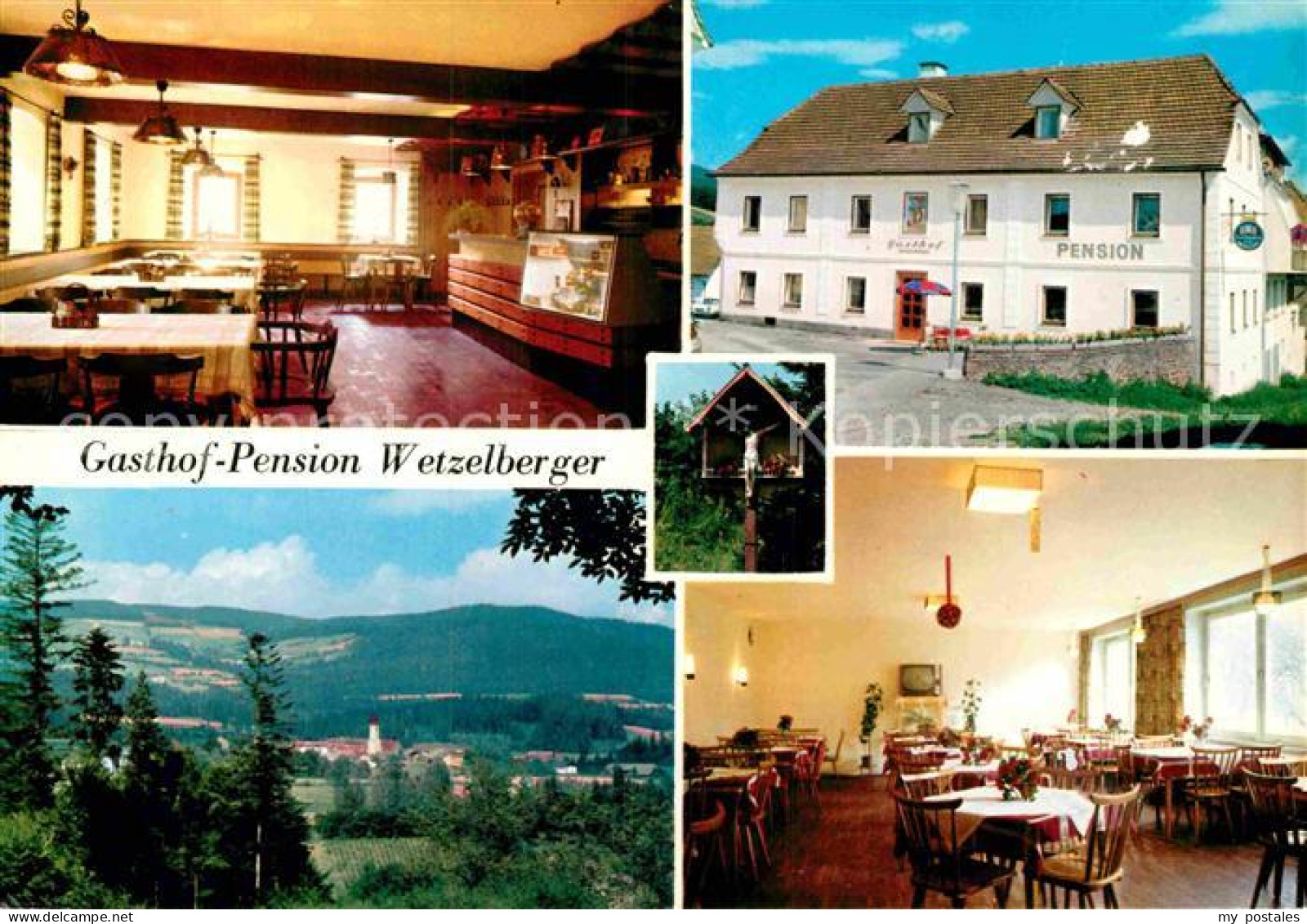 72908250 Miesenbach Allgaeu Gasthaus Pension Wetzelberger Durach - Autres & Non Classés