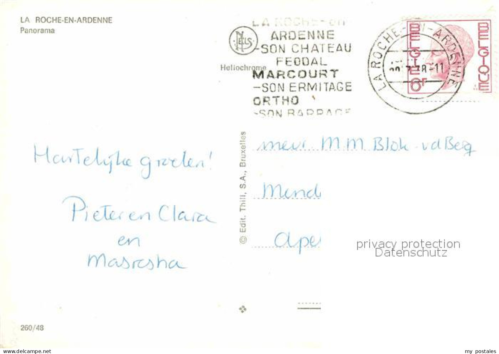 72908240 La Roche-en-Ardenne Fliegeraufnahme  - Other & Unclassified