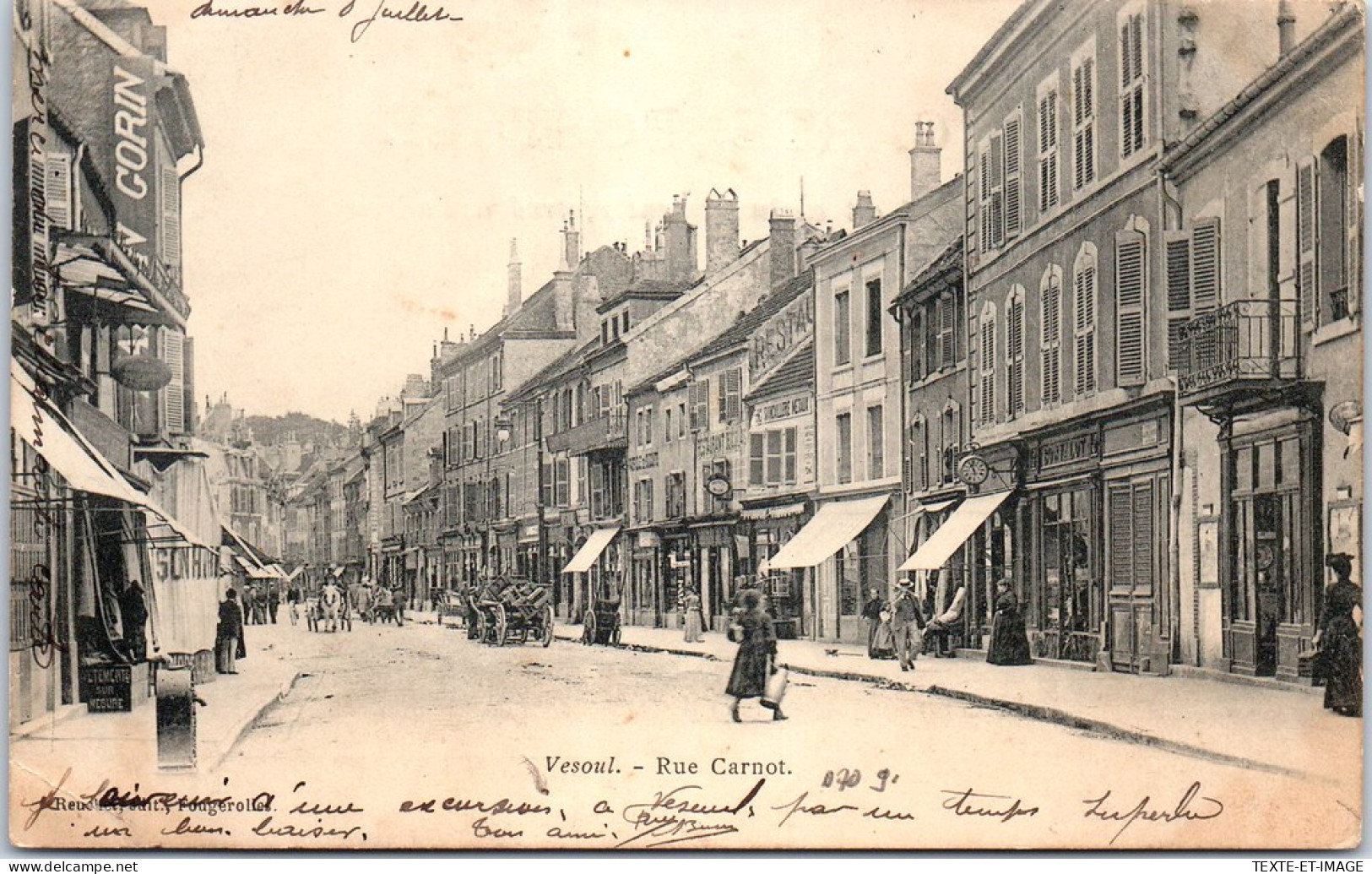 70 VESOUL - Rue Carnot, Vue D'ensemble. - Vesoul