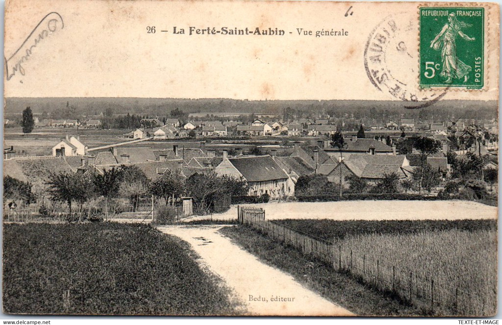 45 LA FERTE SAINT AUBIN - Vue Generale Sur La Commune  - La Ferte Saint Aubin