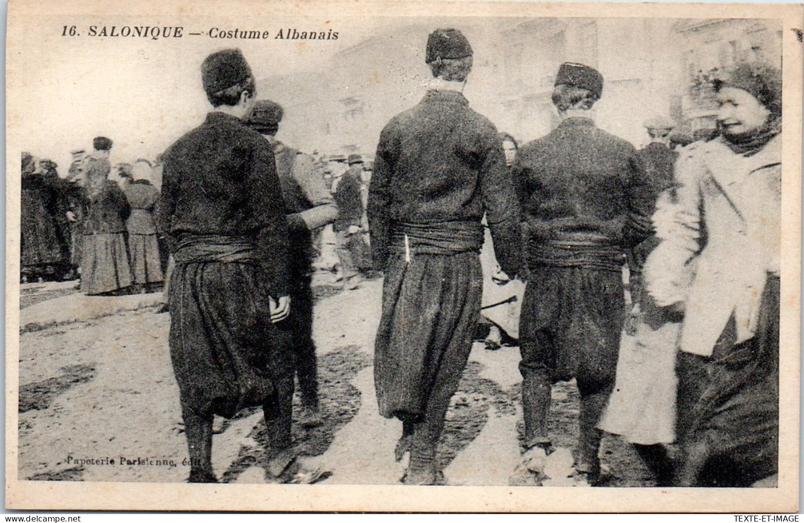 GRECE - SALONIQUE - Costume Albanais  - Greece