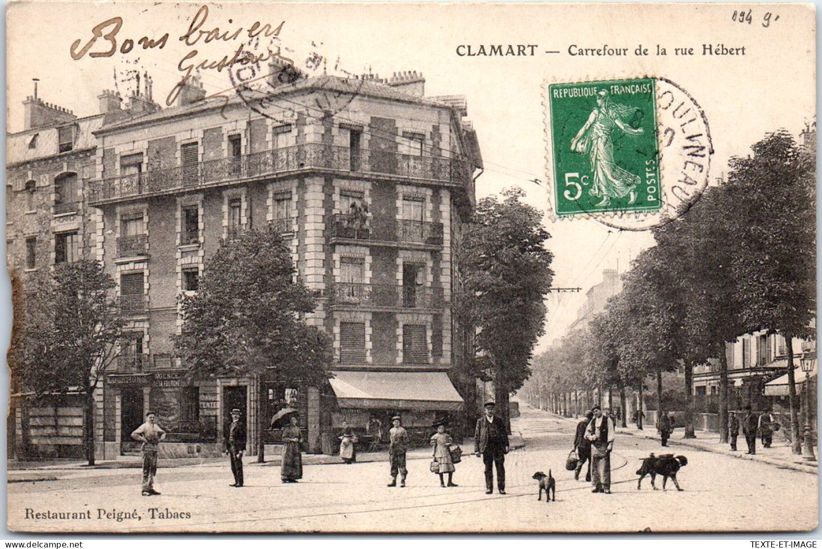 92 CLAMART - Carrefour De La Rue Hebert. - Clamart