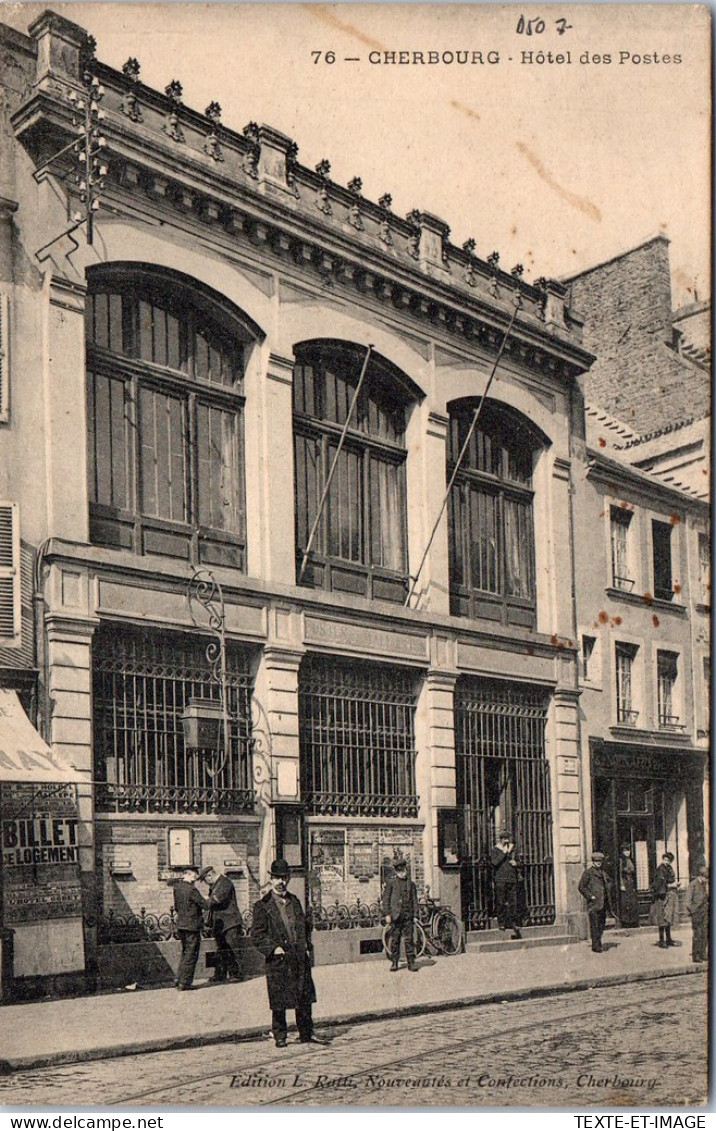 50 CHERBOURG - Hotel Des Postes. - Cherbourg