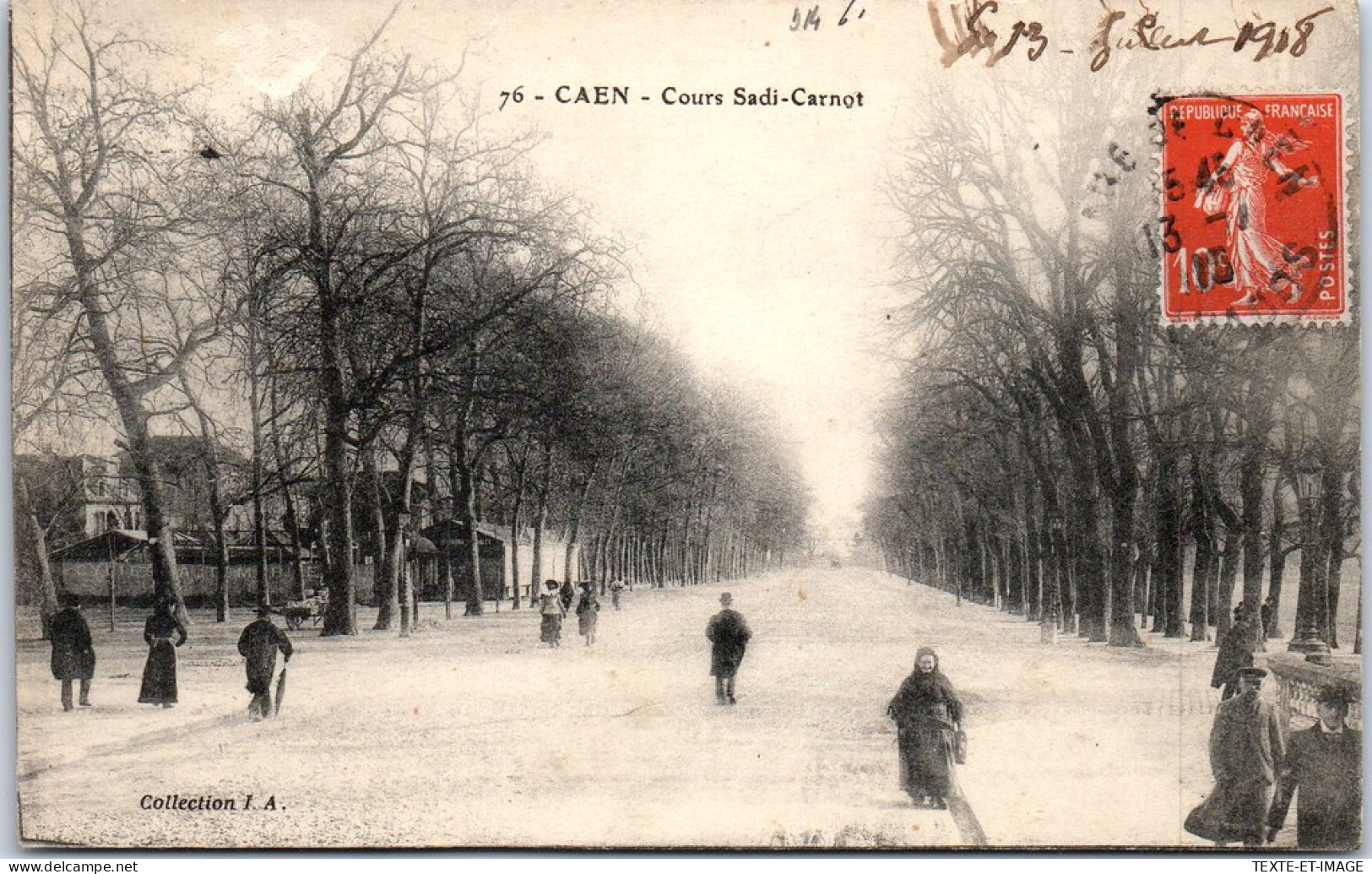 14 CAEN - Vue Du Cours Sadi Carnot. - Caen