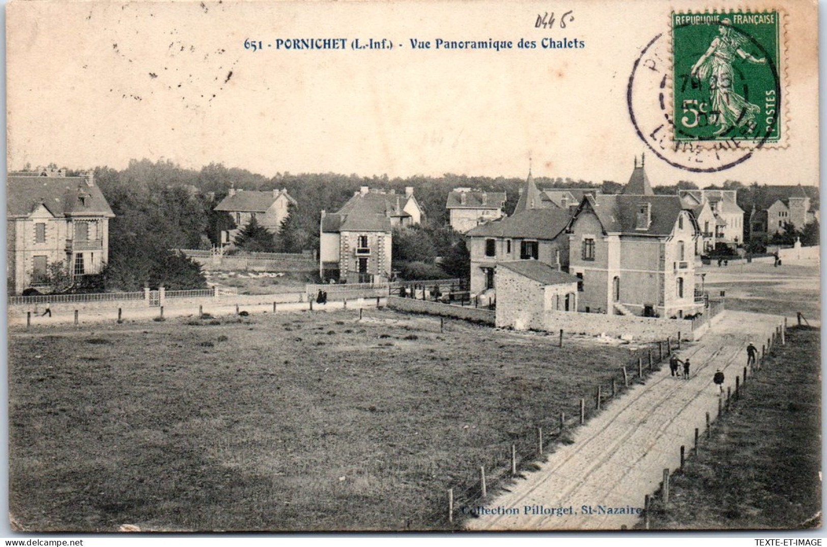 44 PORNICHET - Vue Panoramique Des Chalets  - Pornichet