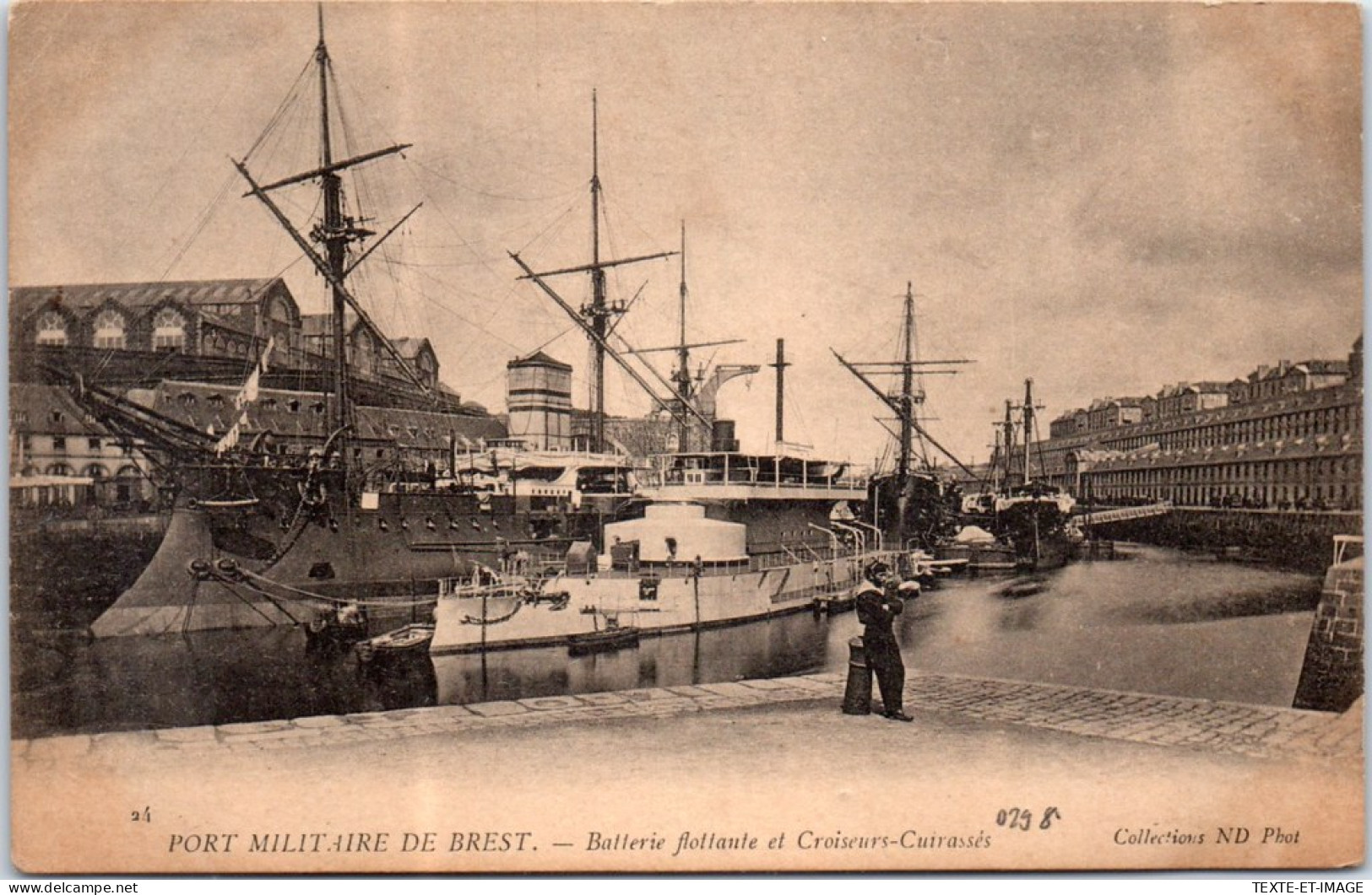 29 BREST - Batterie Flotante & Croiseurs Cuirasses - Brest