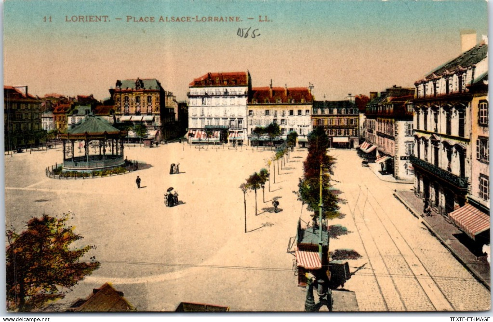 56 LORIENT - La Place Alsace - Lorraine  - Lorient