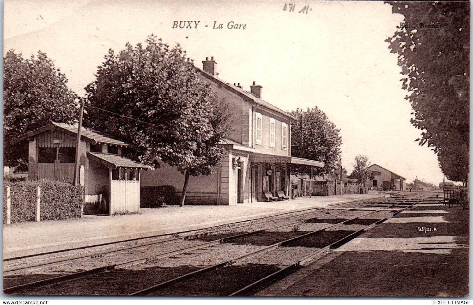 71 BUXY - Vue Generale De La Gare. - Sonstige & Ohne Zuordnung