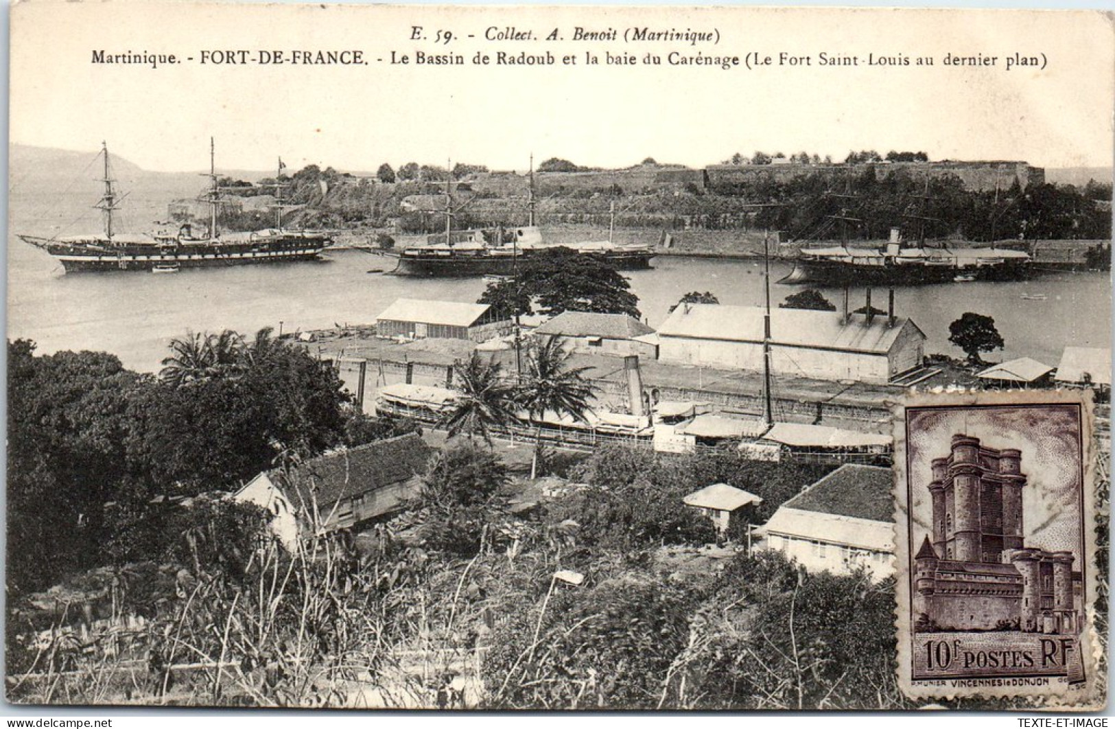 972 FORT DE FRANCE - Le Bassin De Radoub & Baie Du Carenage - Autres & Non Classés