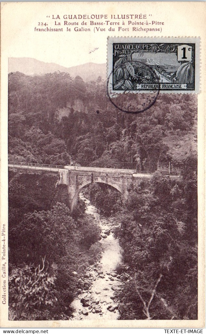 971 GUADELOUPE - La Route De Basse Terre A Pointe A Pitre  - Autres & Non Classés