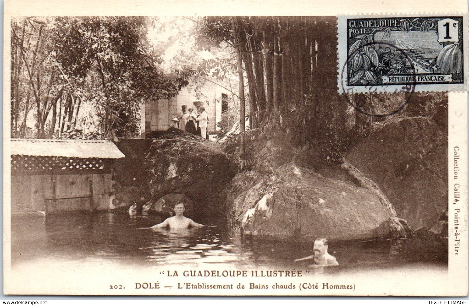 971 GUADELOUPE - DOLE - Etablissement Des Bains Chauds  - Sonstige & Ohne Zuordnung