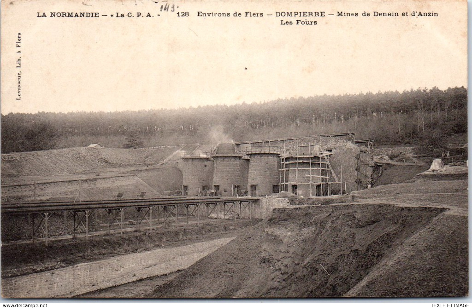 61 DOMPIERRE - Mines De Denain Et D'anzin, Les Fours. - Andere & Zonder Classificatie