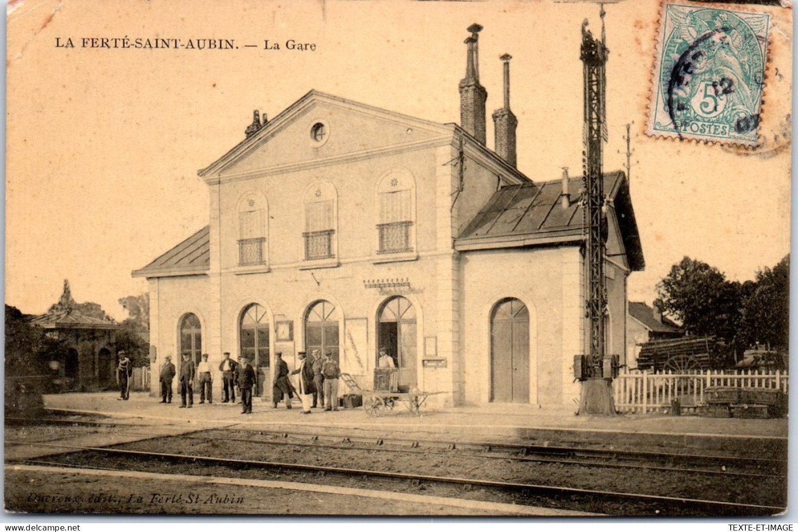 45 LA FERTE SAINT AUBIN - Vue Des Quais De La Gare  - La Ferte Saint Aubin