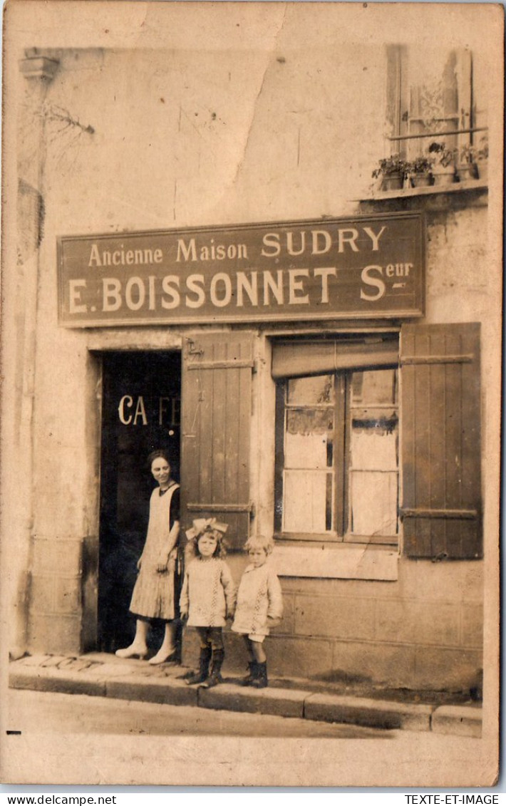45 LA FERTE SAINT AUBIN - CARTE PHOTO - Ets SUDRY BOISSONNET  - La Ferte Saint Aubin