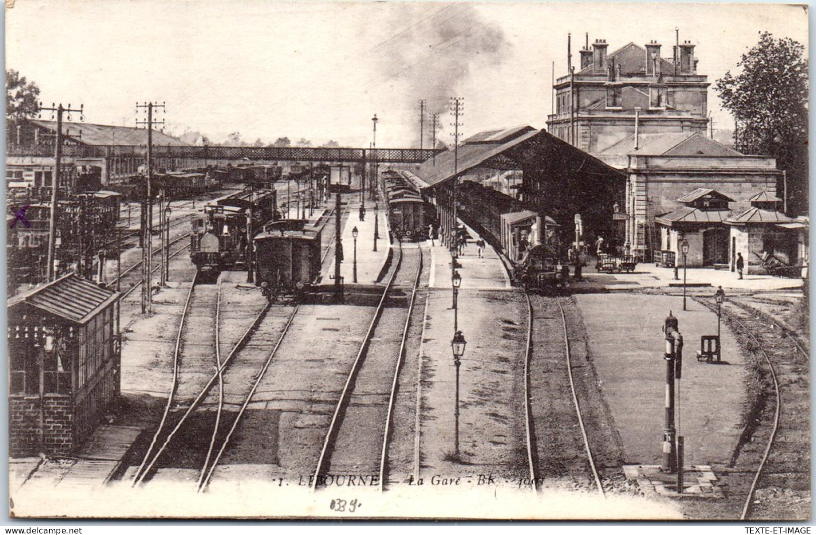 33 LIBOURNE - Vue Generale De La Gare. - Libourne