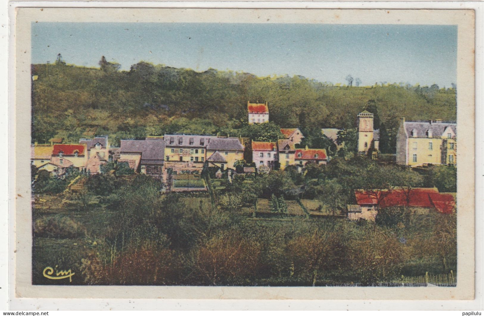 114 DEPT 50 : édit. Cim : Saint Jean Le Thomas Vue Panoramique Vers L'église - Sonstige & Ohne Zuordnung