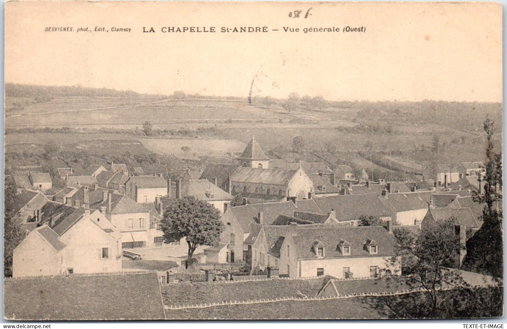 58 LA CHAPELLE SAINT ANDRE - Vue Generale Ouest  - Other & Unclassified