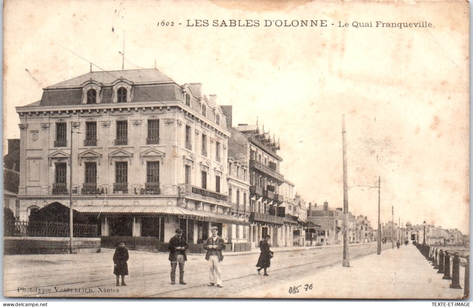 85 LES SABLES D'OLONNE - Le Quai Franqueville  - Sables D'Olonne