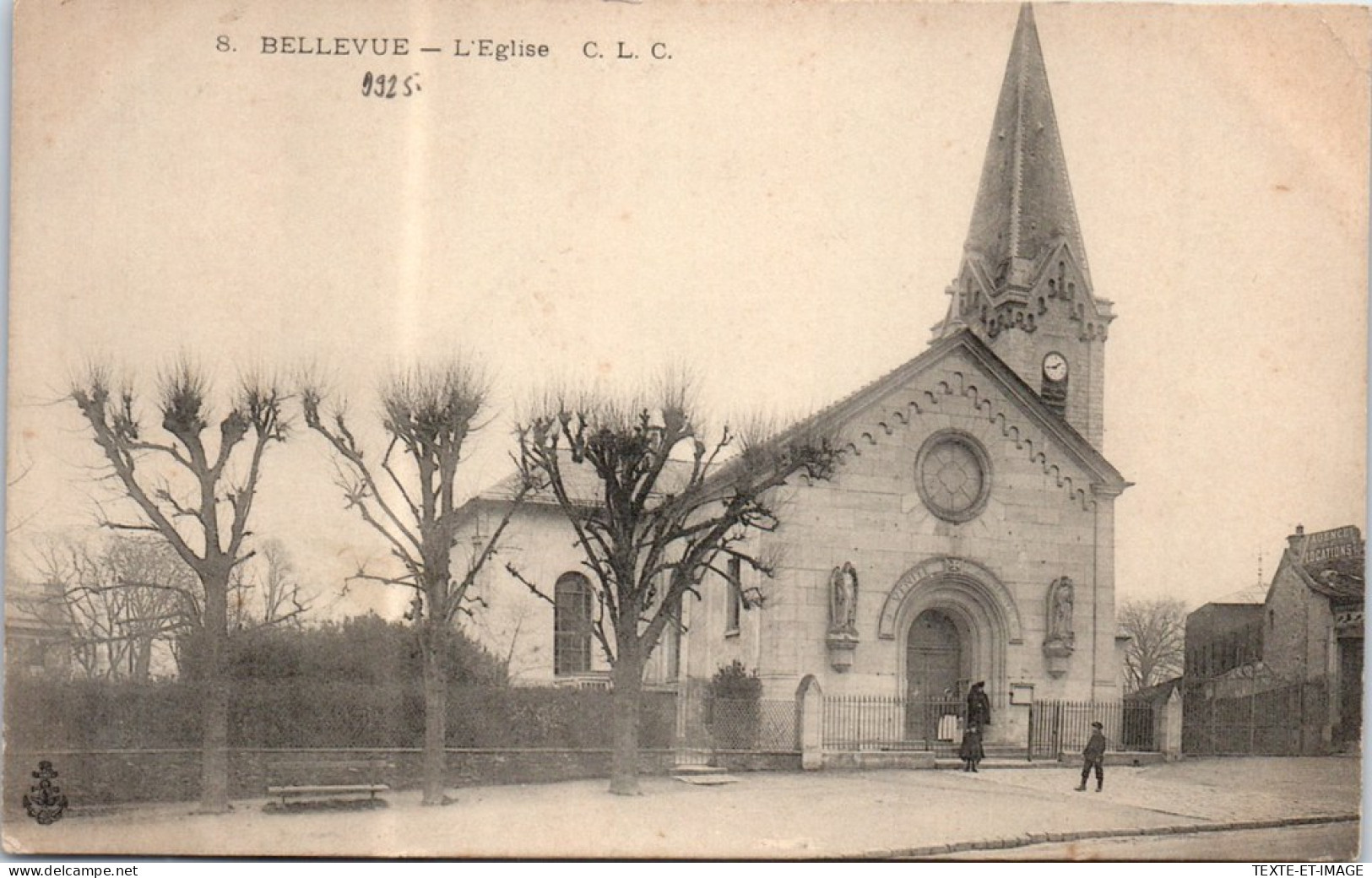 92 BELLEVUE - Vue De L'eglise  - Other & Unclassified