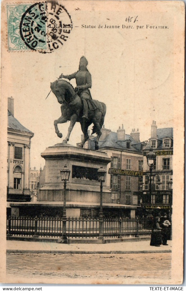 45 ORLEANS - Statue De Jeanne D'arc. - Orleans