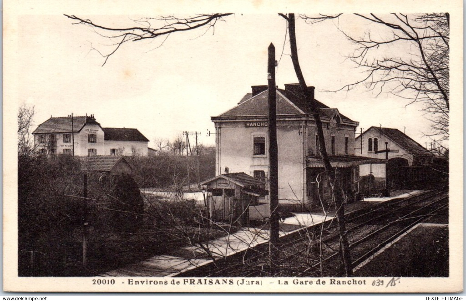 39 FRAISANS - La Gare De Ranchot. - Autres & Non Classés