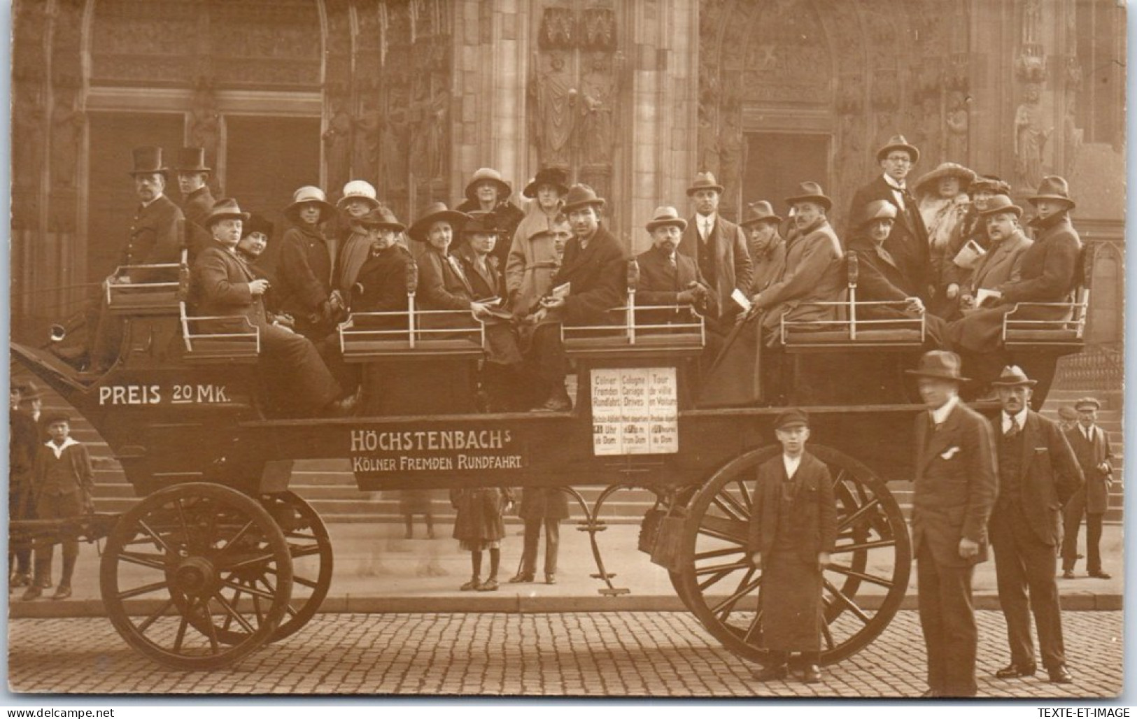 Allemagne - NORD WEST - CARTE PHOTO Koln 1921 - Andere & Zonder Classificatie