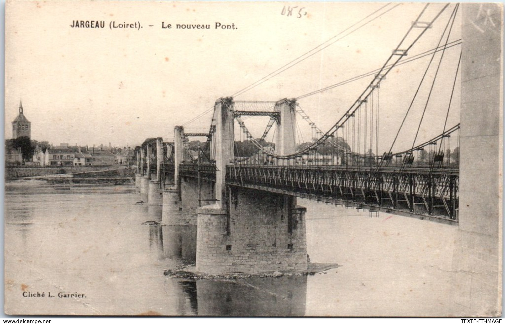 45 JARGEAU - Le Nouveau Pont. - Jargeau