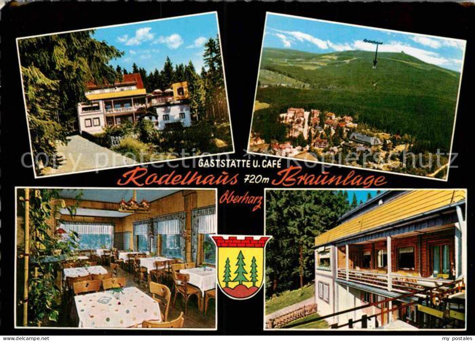 72907443 Braunlage Gaststaette Rodelhaus Gaststube Teilansicht  Braunlage Harz - Andere & Zonder Classificatie