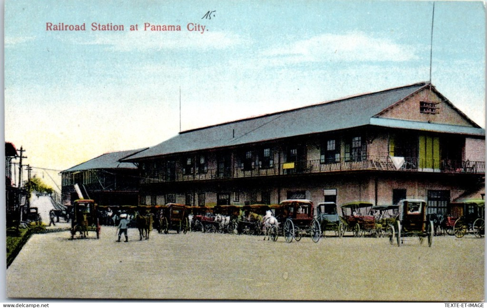 PANAMA - Railroad Station At Panama City  - Panama