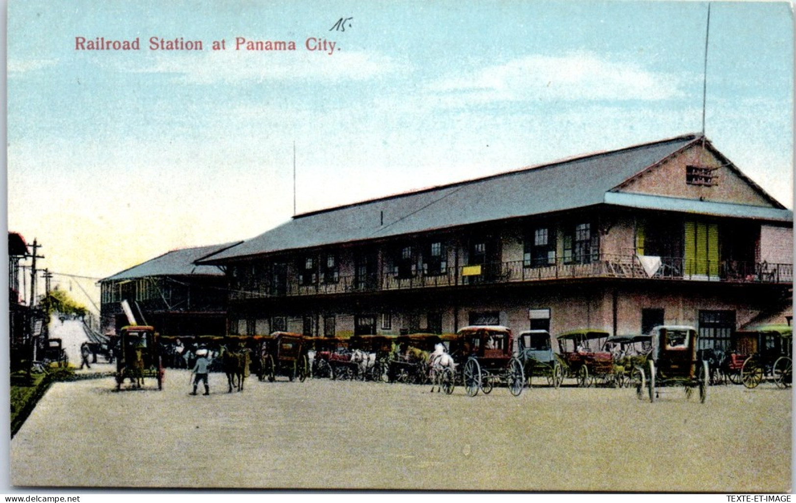 PANAMA - Railroad Station At Panama City  - Panamá