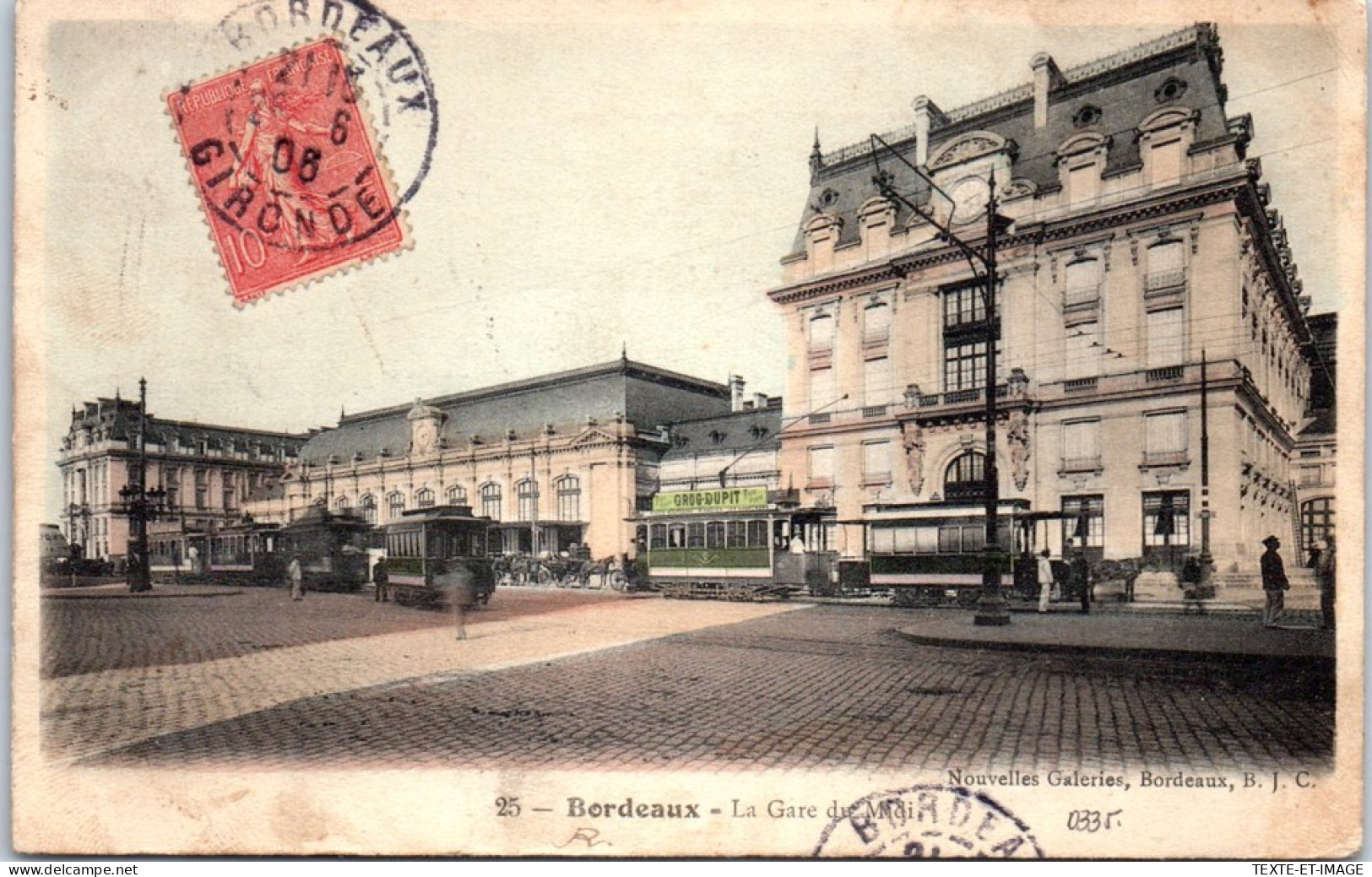 33 BORDEAUX - Vue De La Gare Du Midi. - Bordeaux