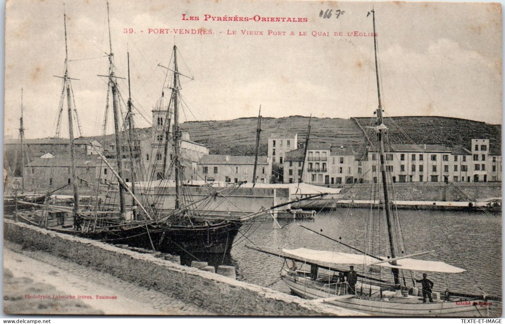 66 PORT VENDRES - Le Vieux Port Et Quai. - Autres & Non Classés