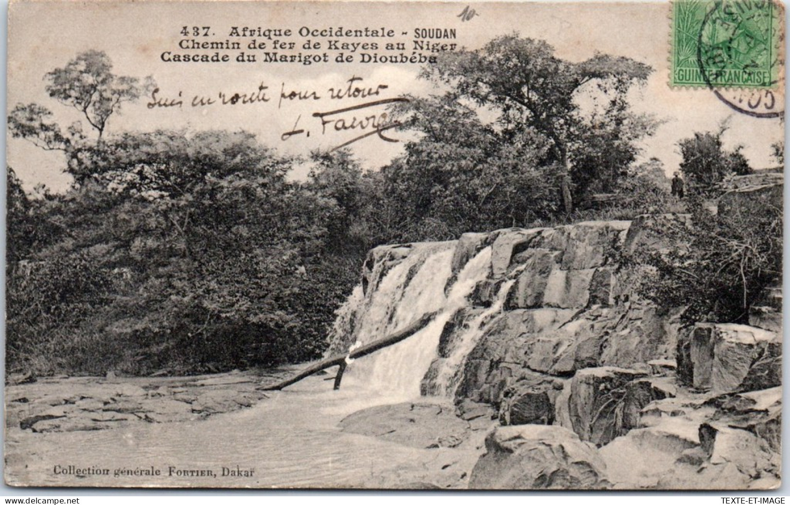 SOUDAN - Cascade Du Marigot De Dioubeba - Soedan