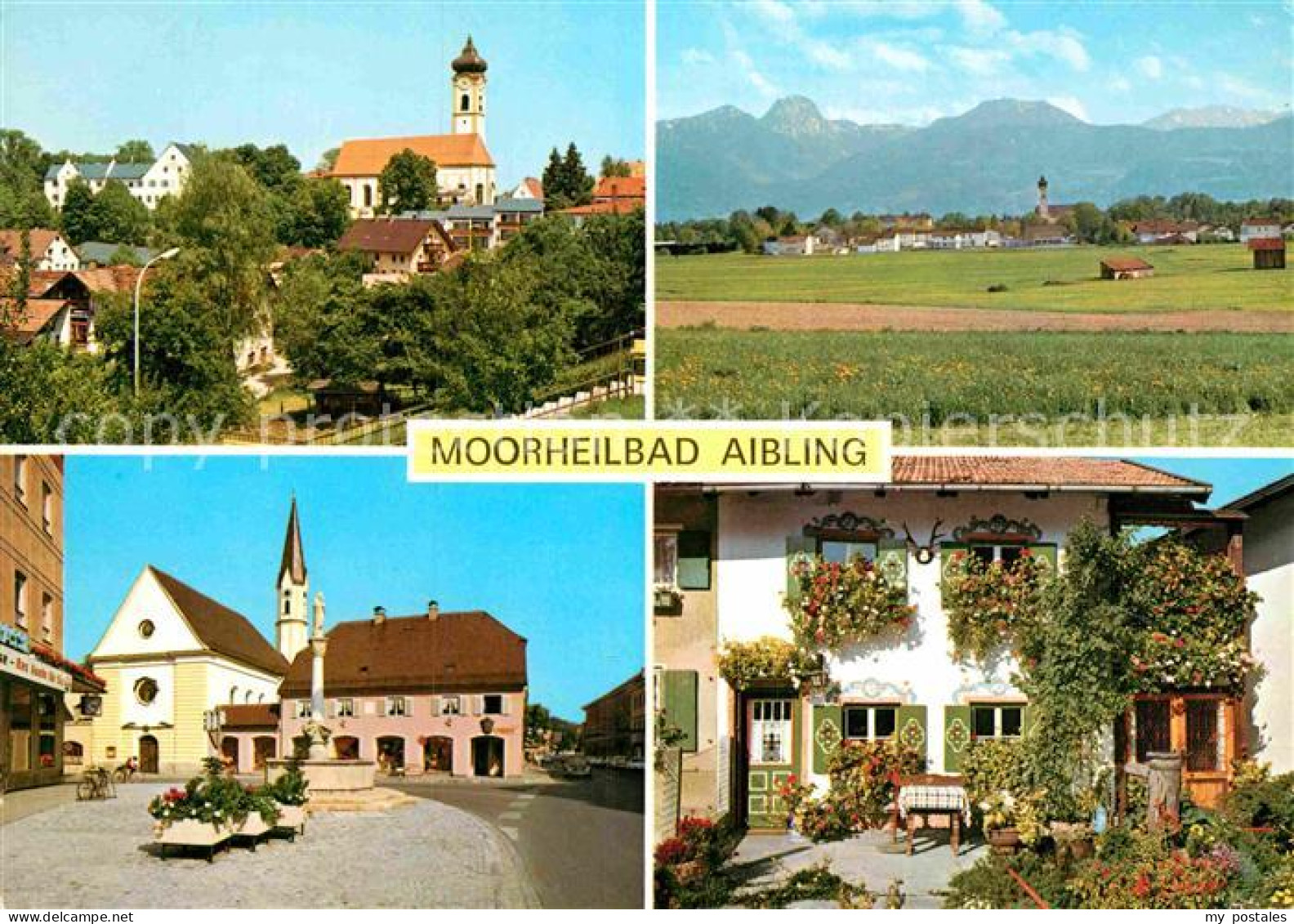 72907430 Bad Aibling Kirche Dorfplatz Kirche  Bad Aibling - Bad Aibling