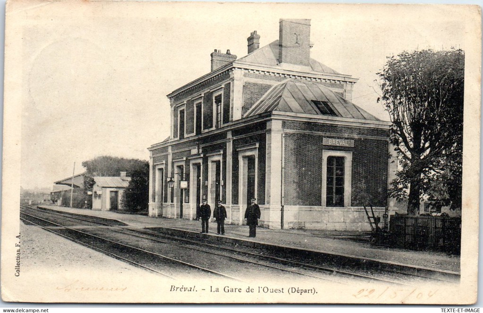 27 BREVAL - La Gare De L'ouest (depart) - Otros & Sin Clasificación