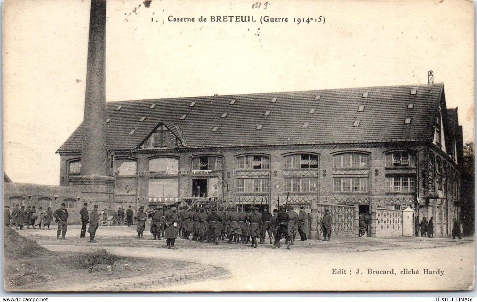 27 BRETEUIL - La Caserne Pendant La Guerre  - Breteuil