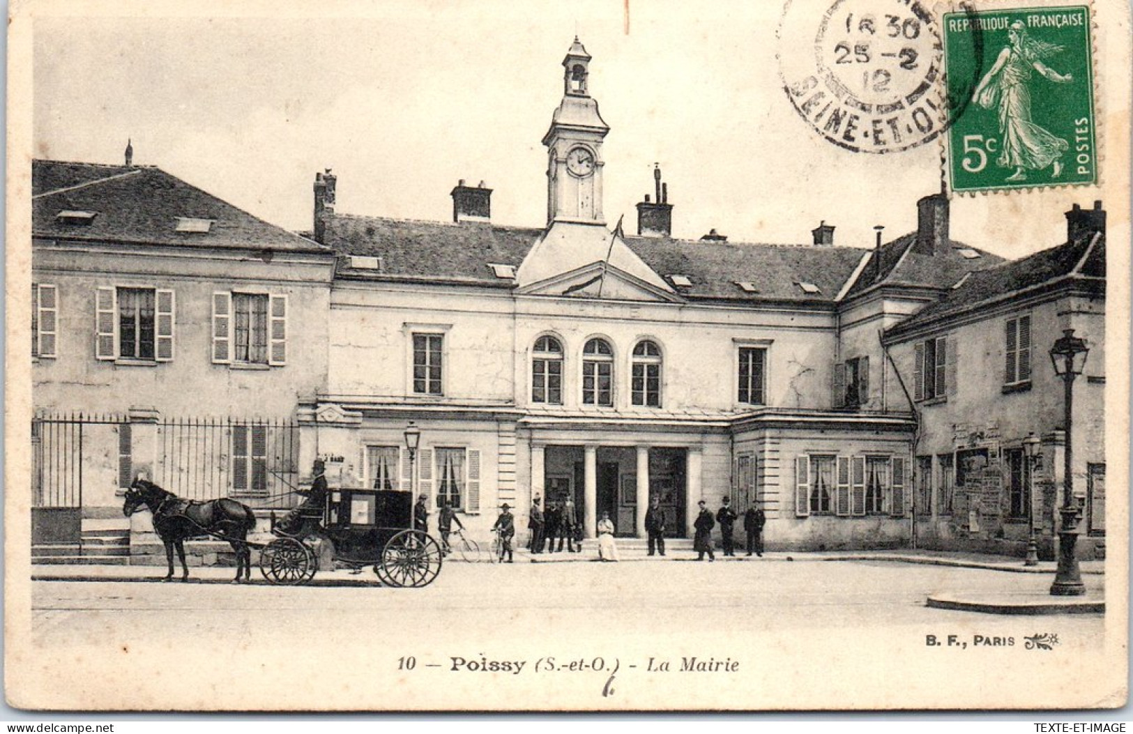 78  POISSY - Vue Generale De La Mairie. - Poissy