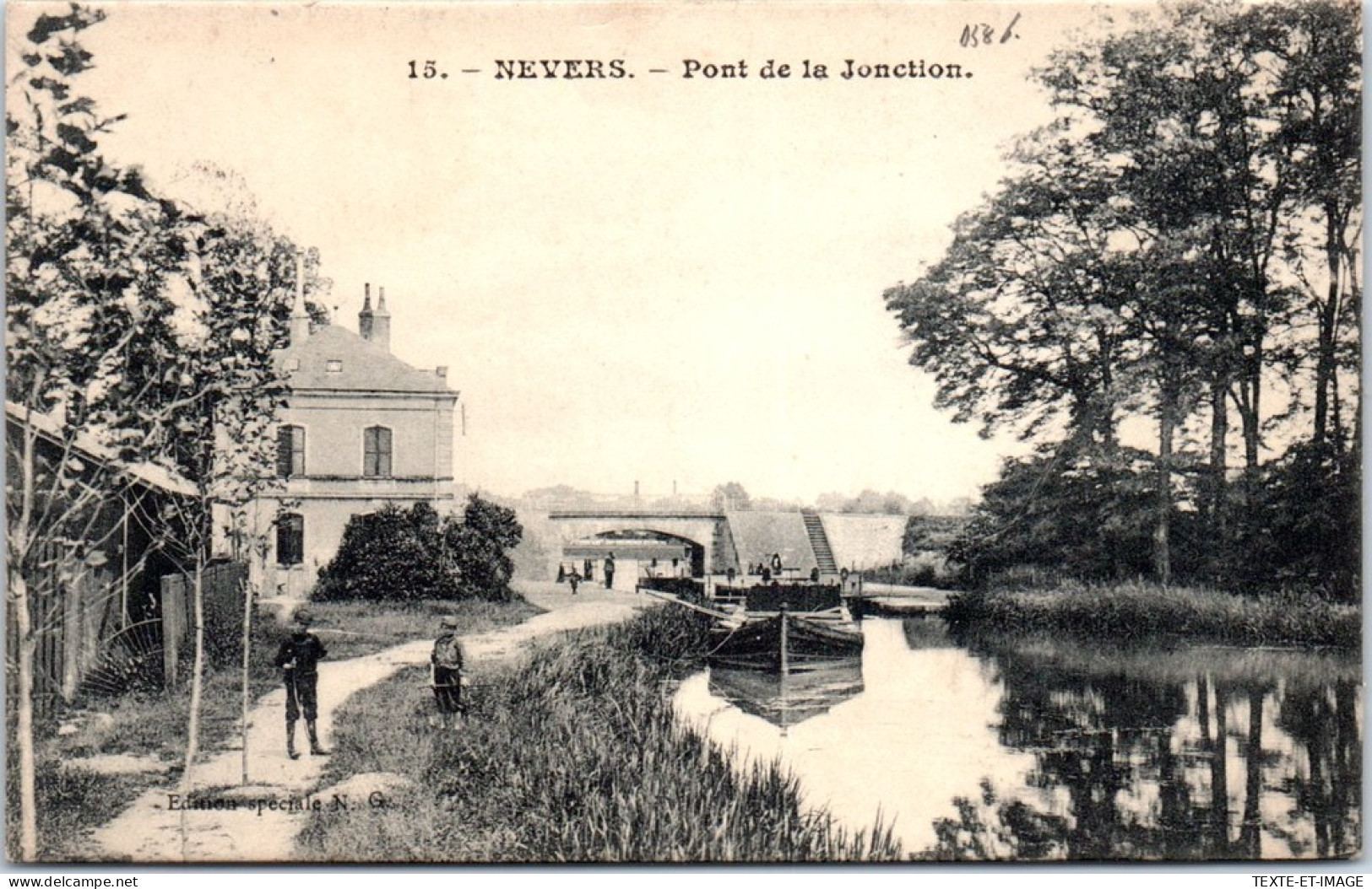 58 NEVERS - Pont De La Jonction  - Nevers
