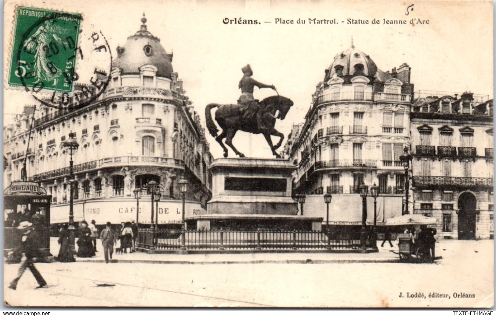45 ORLEANS - Place Du Martroi, Jeanne D'arc. - Orleans