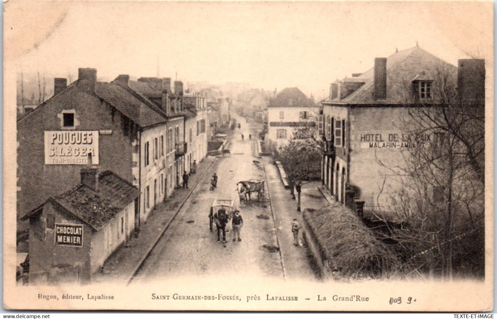 03 SAINT GERMAIN DES FOSSES - Vue De La Grande Rue  - Other & Unclassified