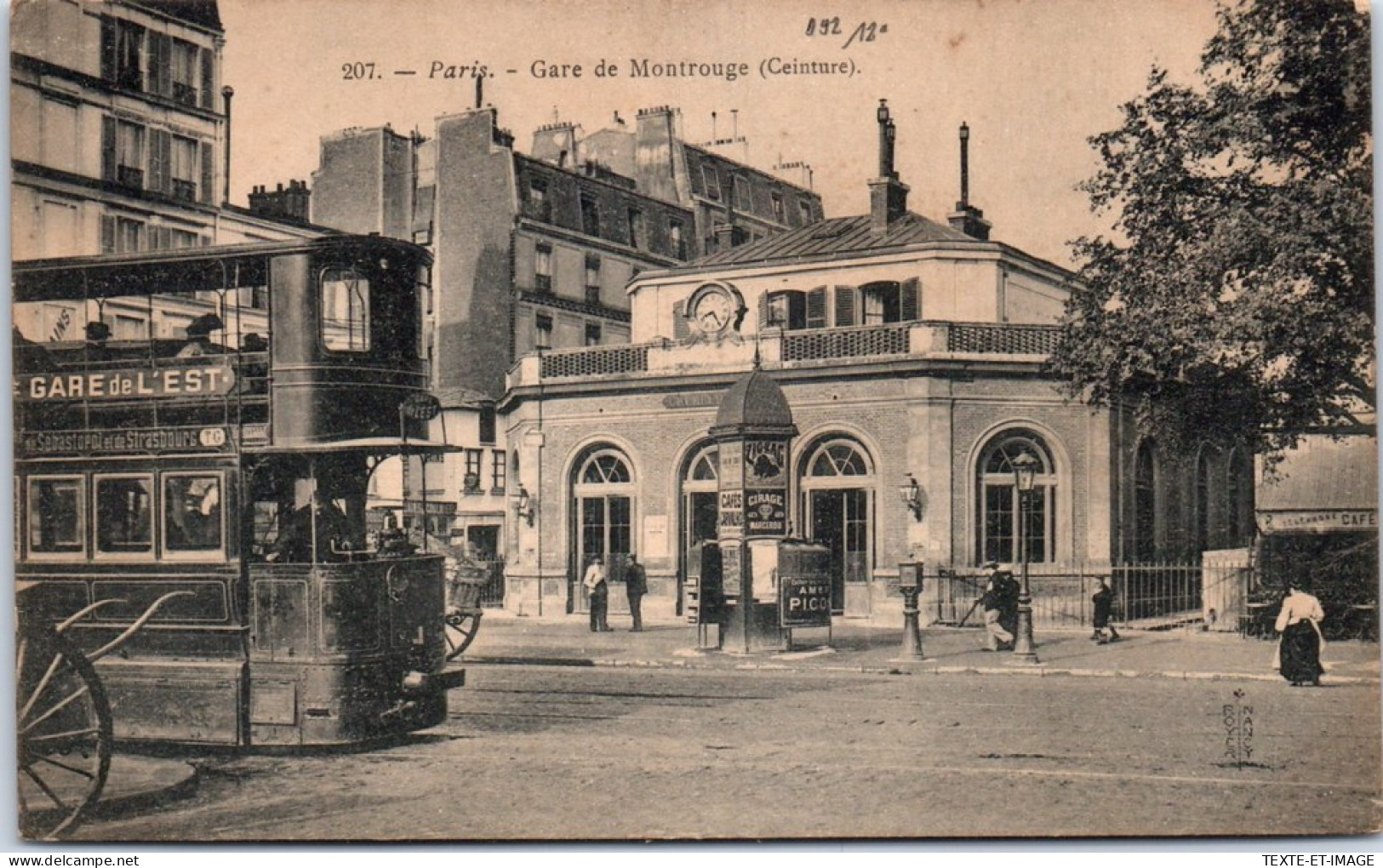 92 MONTROUGE - La Gare De La Ceinture. - Montrouge