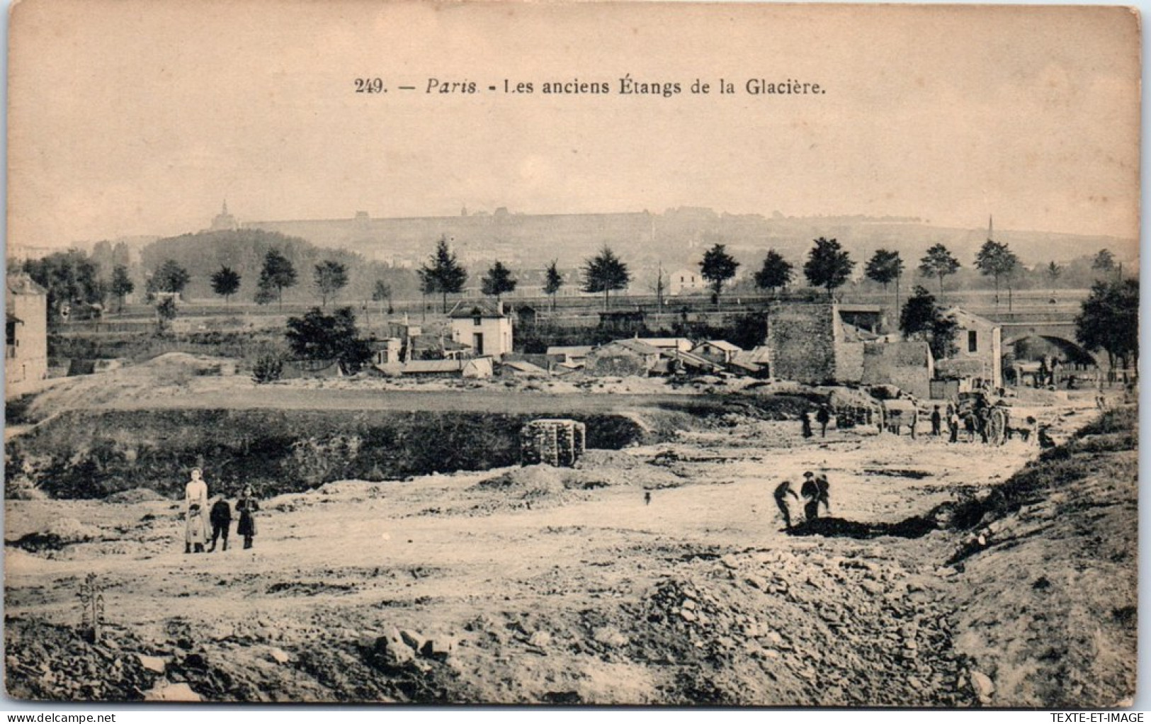 75015 PARIS - Les Anciens Etangs De La Glaciere. - Arrondissement: 15