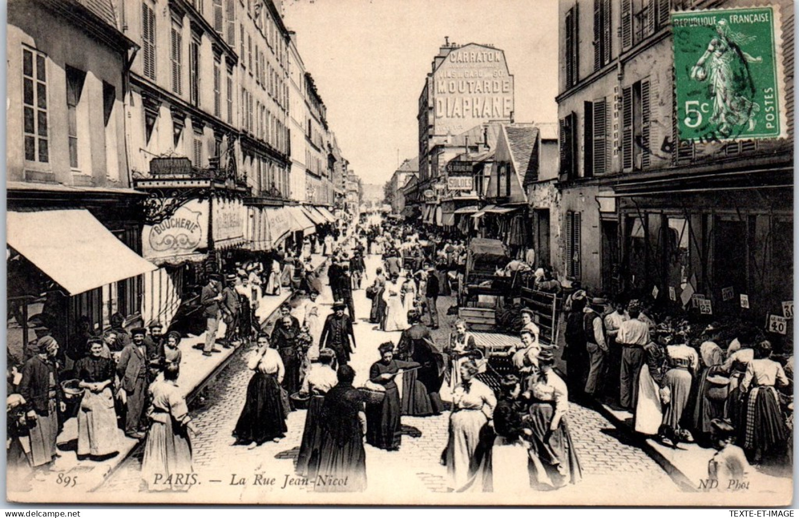 75007 PARIS - Perspective De La Rue Jean Nicot. - Arrondissement: 07